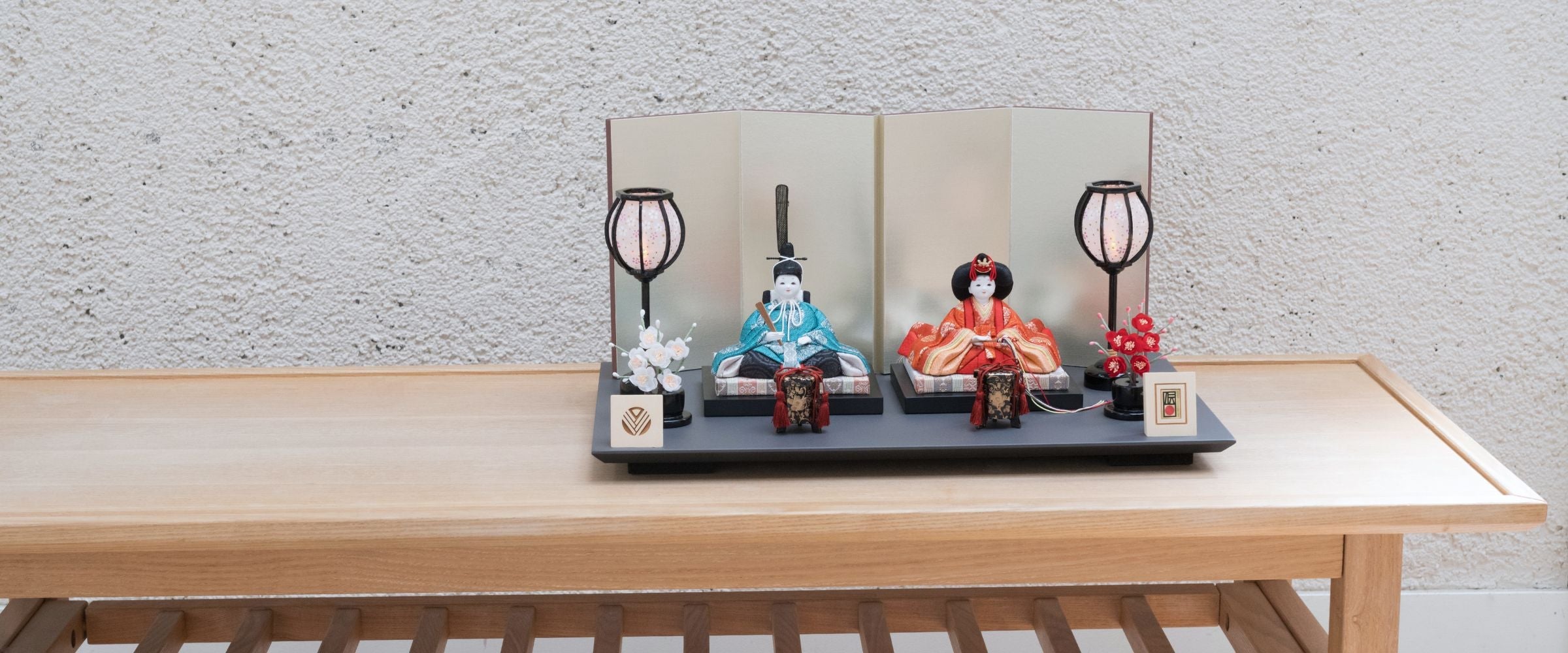 美術 雛段市松飾　玉龍作 伝統的工芸品の雛人形｜経済産業大臣指定｜工房ひな雛