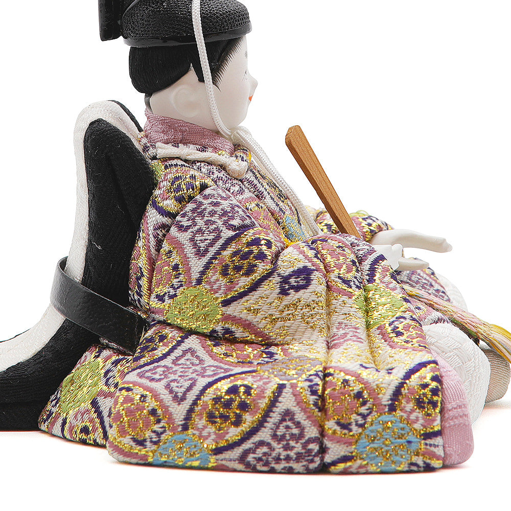 春の光をふくんだ、明るく晴れやかな有職織のお衣装 