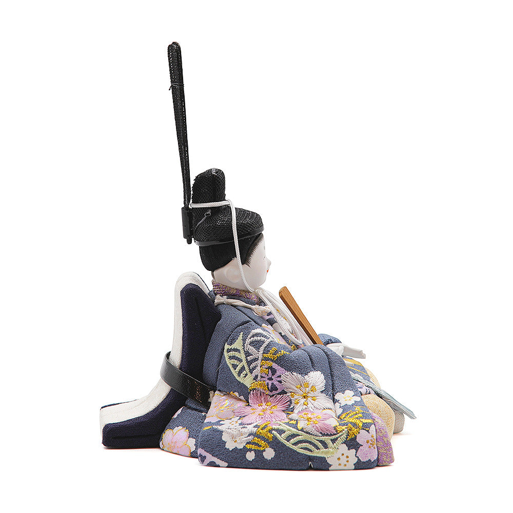 六花雛(親王239) S15-239 親王単体 雛人形
