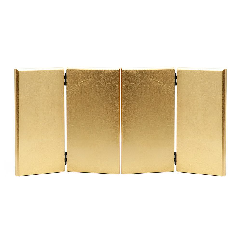金箔屏風 21cm×11cm 2-018 屏風 金箔
