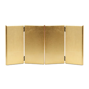 金箔屏風 21cm×11cm 2-018 屏風 金箔