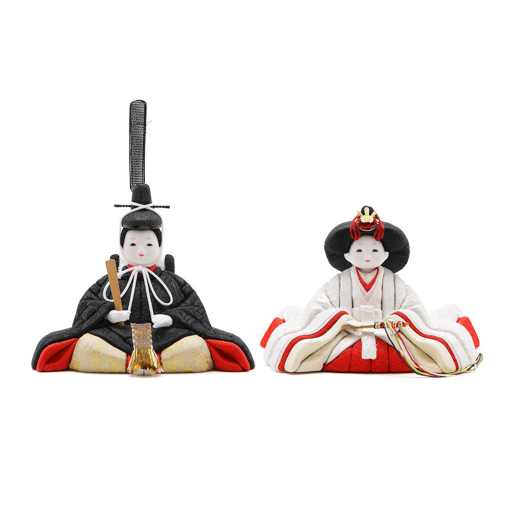 色を絞り、造形で見せる、凛とした親王様 