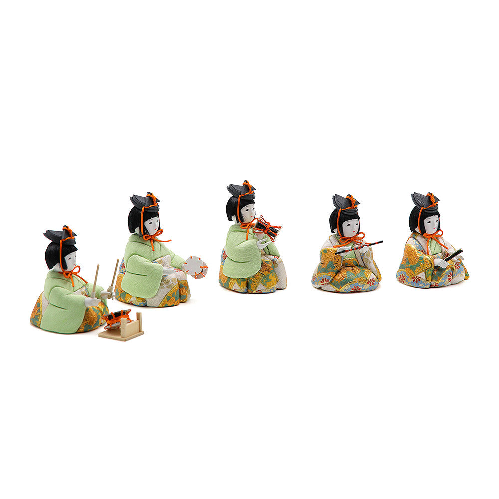 五人囃子（GB-41） 五人囃子 斜めから