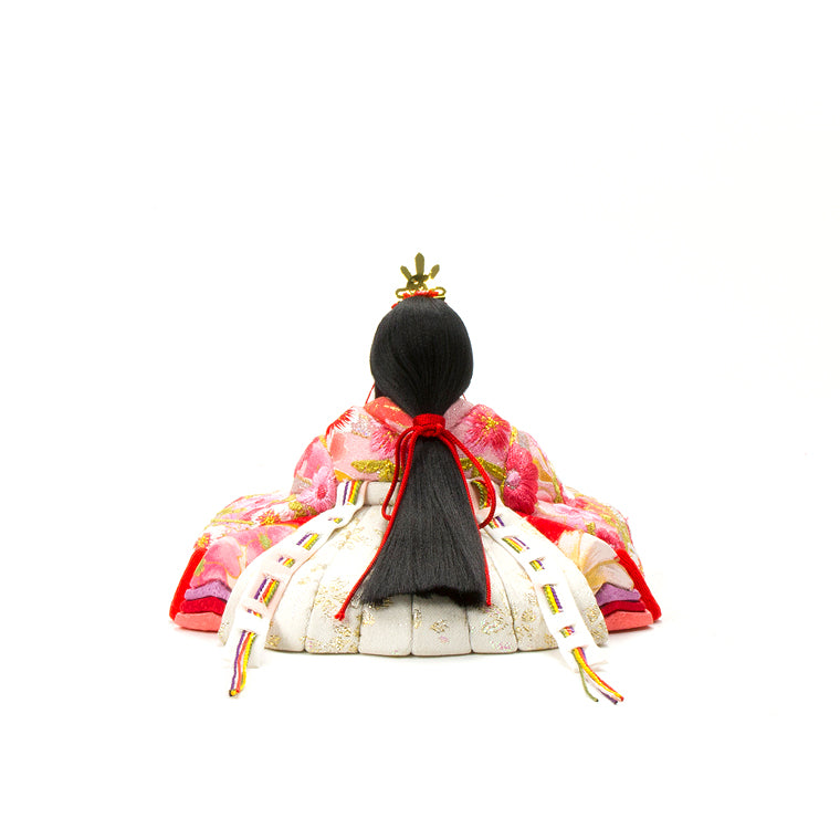 山吹と桜色、湧く泉のように澄んだ彩りの親王様 